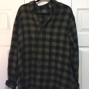 High Quality Green Flannel Long Sleeves